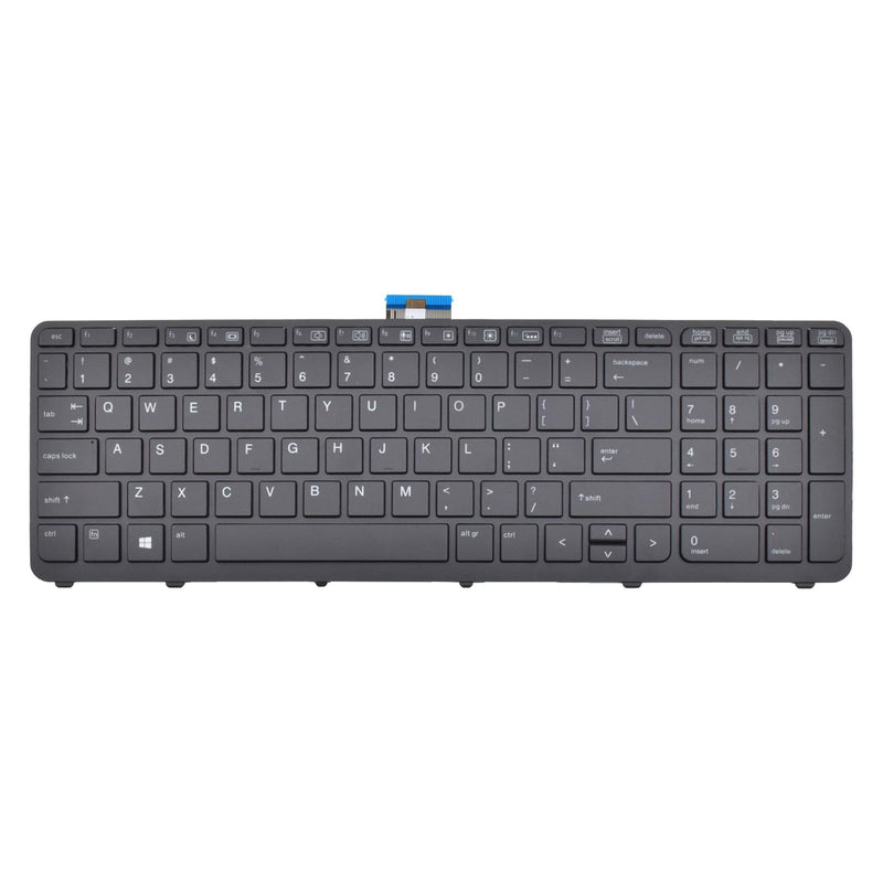 SUNMALL Replacement Keyboard Compatible with HP ZBOOK 15 G1 ZBOOK 15 G2 ZBOOK 17 G1 ZBOOK 17 G2 Series (with Backlight,NoPointer)