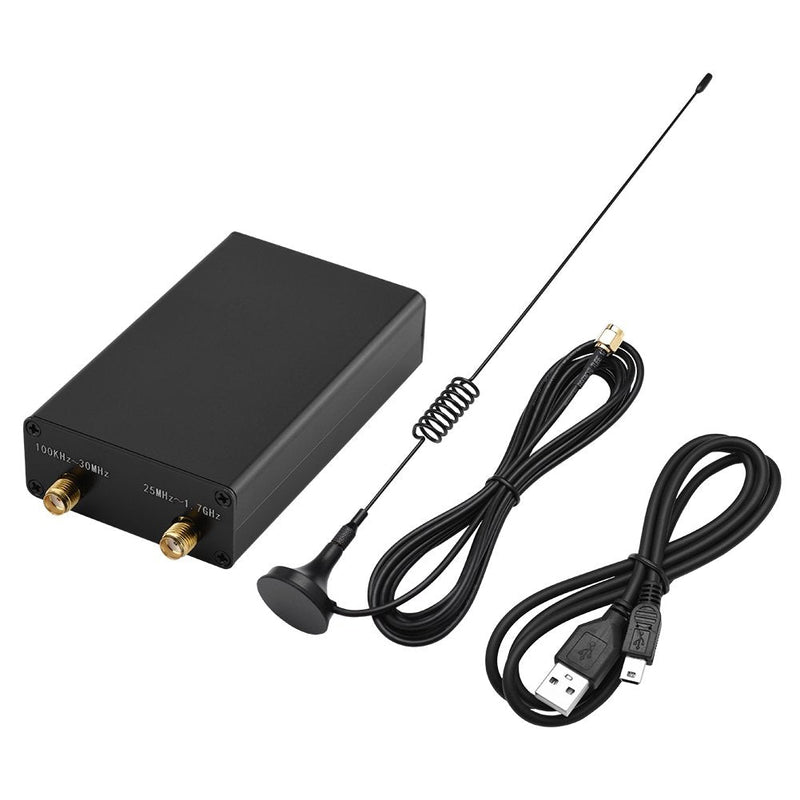 Anti Interference 100KHz 1.7GHz Plastic Material Full Band Software Radio HF FM AM RTL SDR Receiver with Antenna