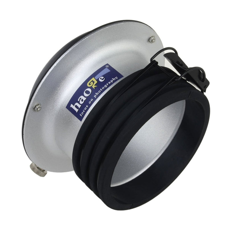 Haoge Profoto to Bowens Mount Speedring Ring Adapter Converter for Studio Light Strobe Flash