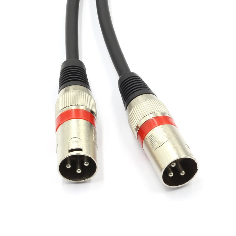 [AUSTRALIA] - SiYear 1.5FT Balanced Microphone Patch Y Cable Cords - XLR Female to Dual XLR Male 3 Pin Splitter Cord Audio Adapter (XLR-F to Two XLR-M)-50 cm XLRF-2XLRM-0.5M 