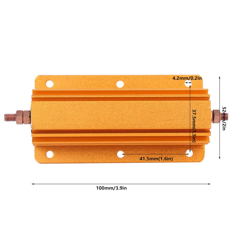[AUSTRALIA] - RX24 200W 8Ohm 8R Chassis Resistor,Aluminum Housed High Power Resistor Professional Industrial Eletrical Supplies for Power Supply,Sensor,Elevator,etc. 