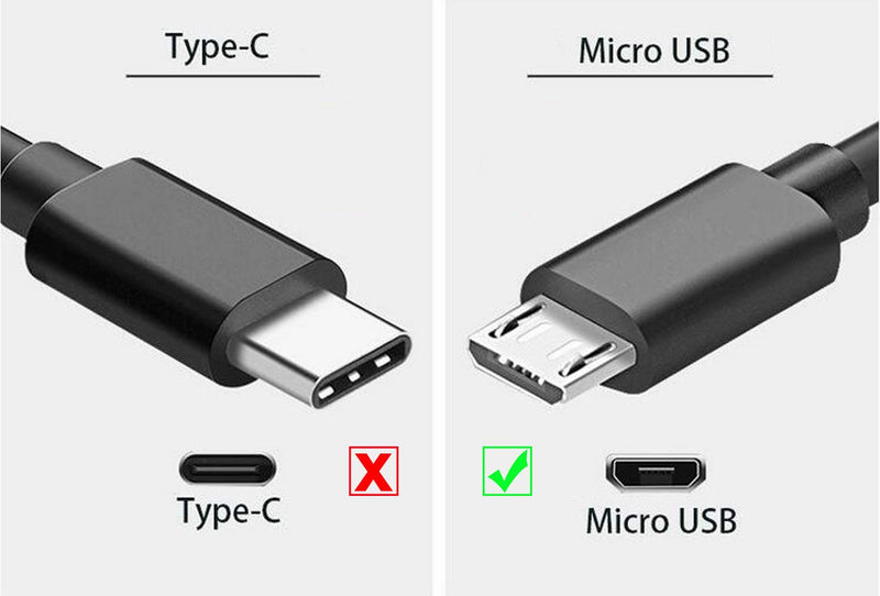 MaxLLTo 6ft Extra Long Digital Camera Micro USB Cable for Canon EOS M5/M6/M50, Olympus Tough TG-6, Sony ZV-1, High Speed USB 2.0 Data Transfer and Fast Charging