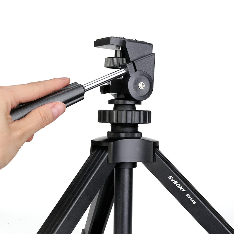 SVBONY SV146 Tabletop Tripod Spotting Scope Tripod Adjustable Portable Tripod for Spotting Scope Binoculars Monoculars DSLR Cameras