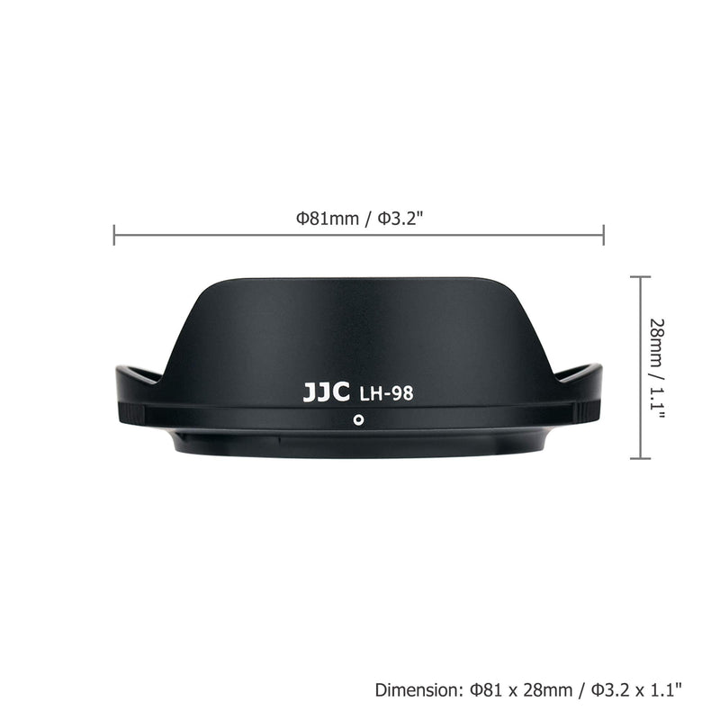 Petal Style Bayonet Lens Hood Shade for Nikon NIKKOR Z 24-50mm f/4-6.3 Lens on Nikon Z5 Z6 Z6 II Z7 Z7 II Replace Nikon HB-98 Replace Nikon HB-98 for 24-50mm Lens