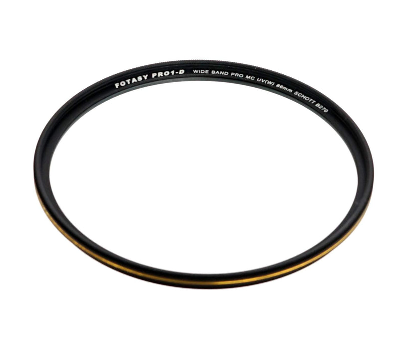 [AUSTRALIA] - Fotasy 86mm Ultra Slim UV Protection Lens Filter, Nano Coatings MRC Multi Resistant Coating Oil Water Scratch, 16 Layers Multi-Coated 86mm UV Filter, Schott B270 Glass Black 