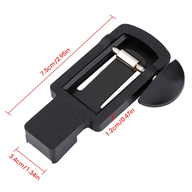 Dilwe Reed Cutter for Soprano Alto Tenor Saxophone Sax Clarinet Reed Trimmer Cutter Repair Tool (Clarinet)