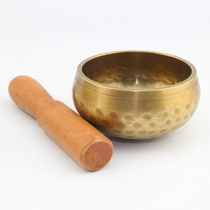 Tibetan Meditation Singing Bowl Set With Mallet & Silk Cushion - Excellent Resonance Healing & Meditation Chakra Healing, Prayer,Yoga, and Mindfulness