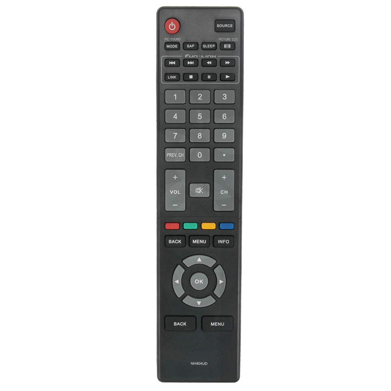 New NH404UD Remote Control fit for Magnavox LCD LED TV HDTV 32ME305V 39ME313V 39ME413V 39MF412B 40ME313V 40ME314V 40ME324V 43ME345V 46ME313V 50ME313V 50ME314V 50ME345V 50MF412B 55ME314V 55ME345V