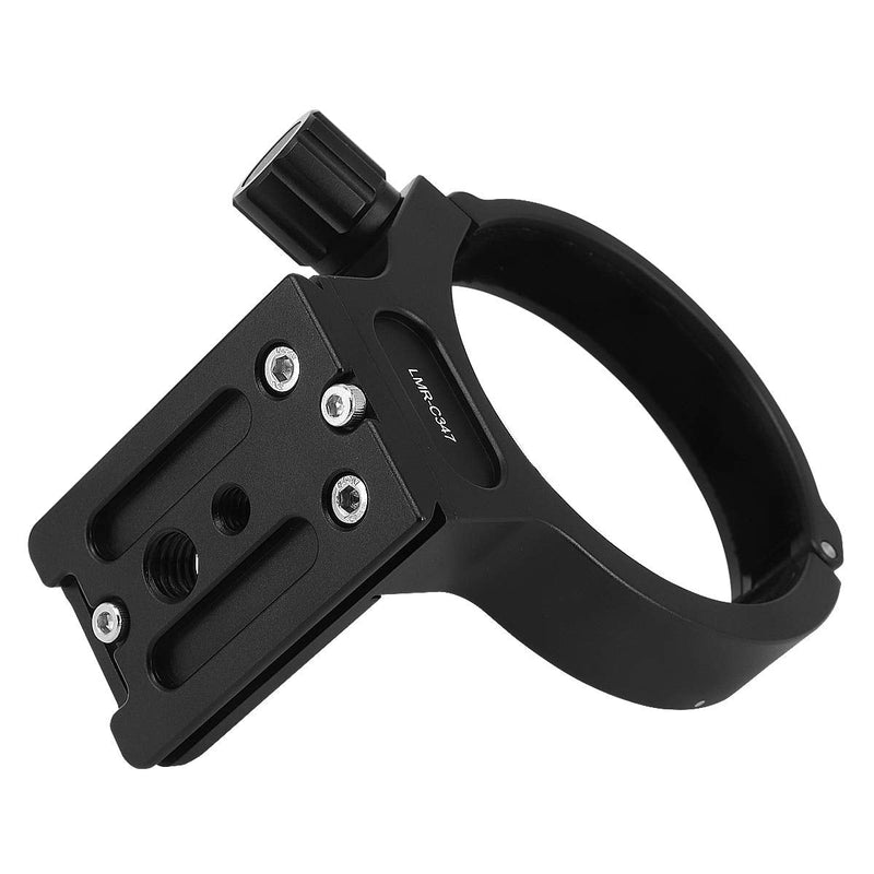 Haoge LMR-C347 Lens Collar Replacement Foot Tripod Mount Ring A II for Canon EF 300mm f/4L USM, EF 400mm f/5.6L USM, EF 70-200mm f/4L USM, EF 70-200mm f/4L is USM Lens Built-in Arca Type Plate