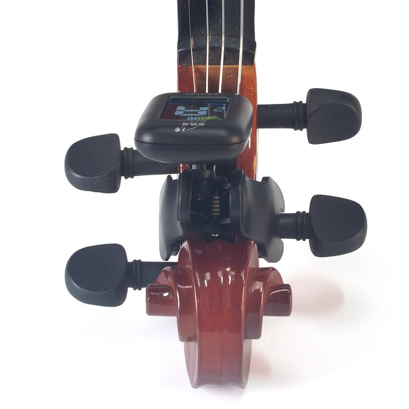 eno Professional Violin Viola Tuner, Colorful LCD Display Easy Control Clip on Accurate Violin Tuner (ET-05SV) (Tuner)