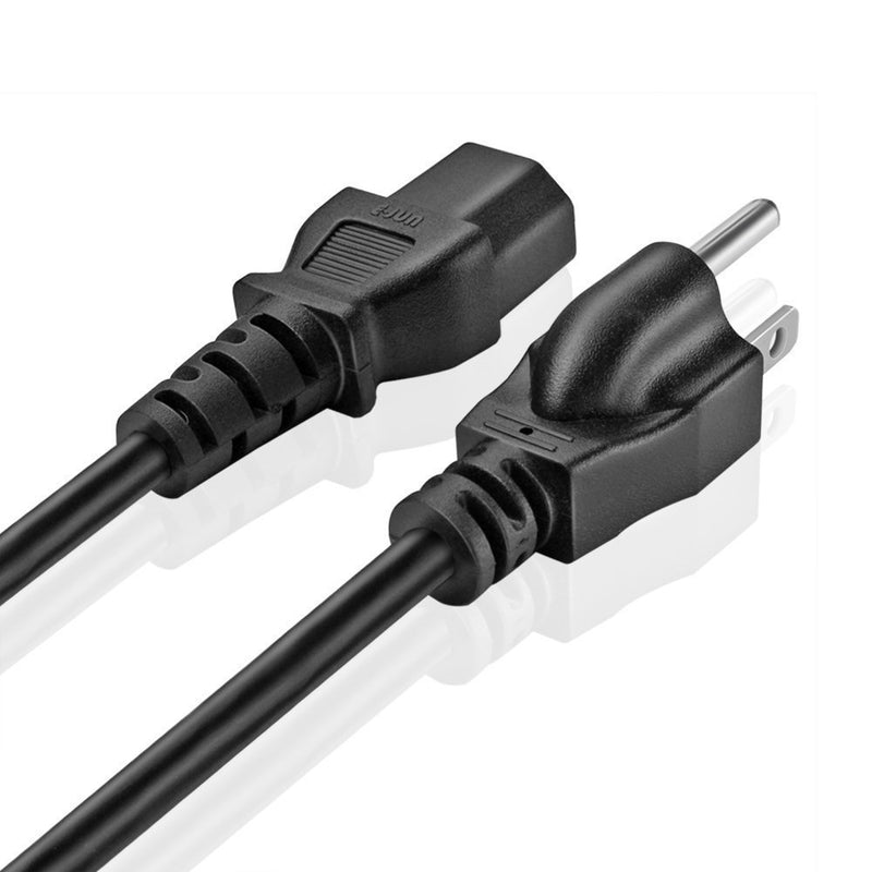 Omnihil 15 Feet AC Power Cord Cable Compatible with Rockville RAM12BT 12" Rechargable Power ed 600W PA Speaker