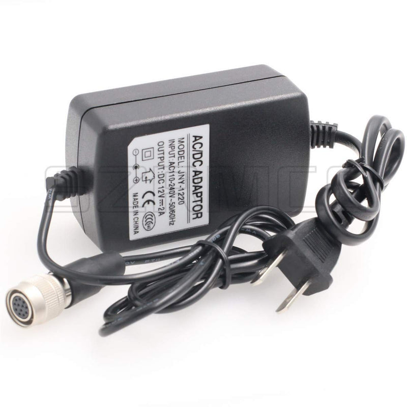 SZRMCC Basler GigE Camera Hirose 12 pin AC DC Power Supply Adapter 12V 2A