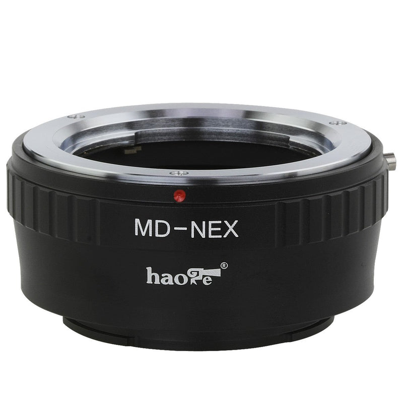 Haoge Lens Mount Adapter for Minolta Rokkor MD MC Lens to Sony E Mount NEX Camera Such as a3000 a3500 a5000 a5100 a6000 a6400 a6500 A7 A7R A7S A7II A7RII A7SII A7III A7RIII A9 VG20 VG30 FS700 FS7 FS5