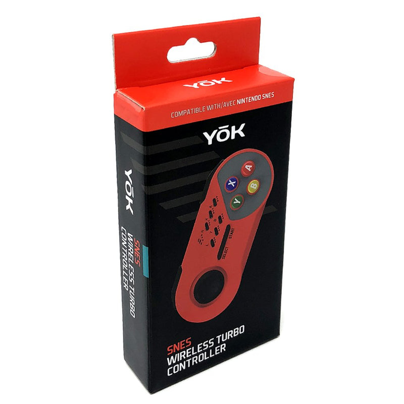 SNES YoK Wireless Controller (Red)