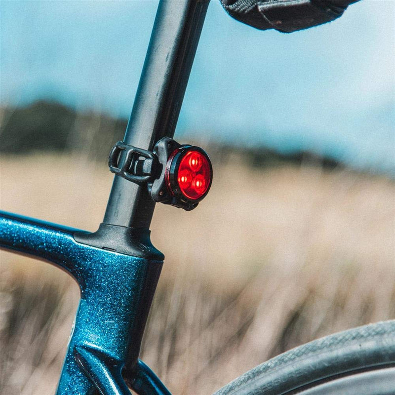 LEZYNE Zecto Drive Rear Bicycle Taillight, 80 Lumens, 11H Runtime, 10 Output Modes, USB Rechargeable, Bike Light Black / High Gloss One Size