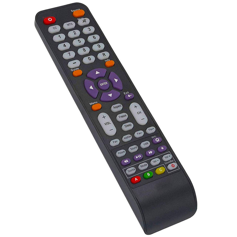 New 142021270009C Remote Control fit for Sceptre LED TV U508CV-UMK U515CV-UMC U515CV-UMS U550CV-UMC U550CV-UMR U550CV-UMS U558CV-UMC U650CV-UMC U650CV-UMK U650CV-UMR U650CV-UMS U658CV-UMC U658CV-UMR