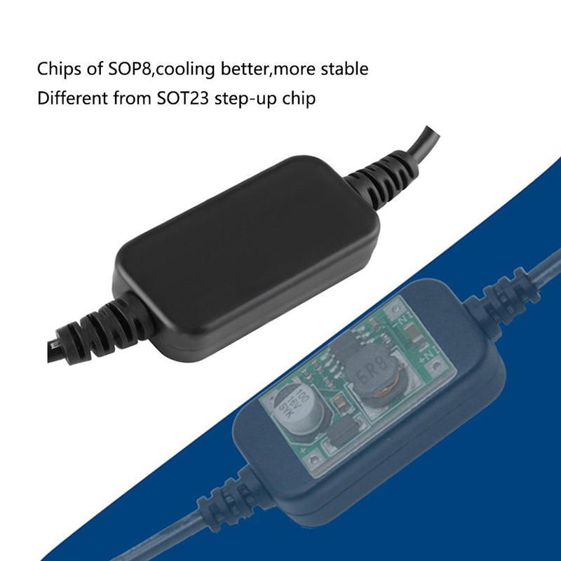 MeetUs 5V USB A Male to 12V Car Cigarette Lighter Socket Female Converter for Car Cigarette Lighters Driving Recorder DVR Dash Camera GPS(Below 8W),1.2m/47.24 inches