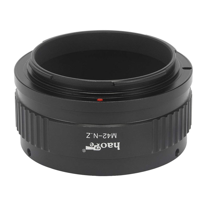 Haoge Manual Lens Mount Adapter for 42mm M42 Mount Lens to Nikon Z Mount Mirrorless Camera Such as z6ii z7iiZ6 Z7