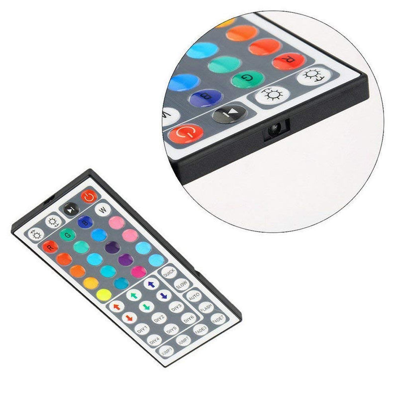 [AUSTRALIA] - RGBZONE DC 12V 44 Keys IR Remote Controller for 3528 5050 SMD RGB LED Strip Lights 