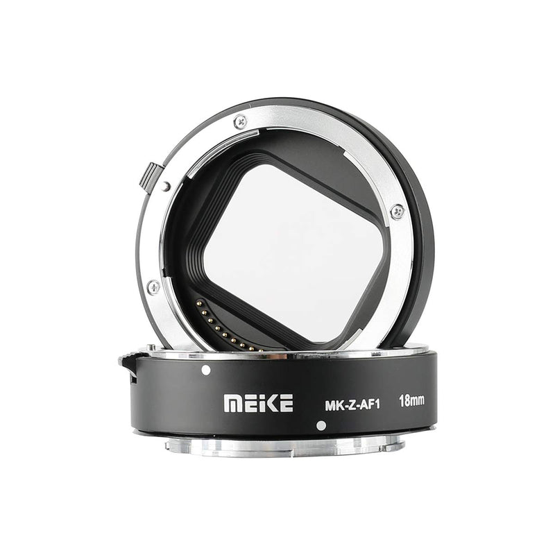 Meike MK-Z-AF1 Metal Auto Focus Macro Extension Tube Adapter Ring (11mm+18mm) Compatible with Nikon Z5 Z6 Z7 Z50 Z6II Z7II