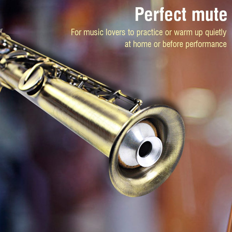 Mute Dampener for Tenor Saxophone Aluminum Alloy Noise Remove Sax Mute Dampeners Music Instrument Part