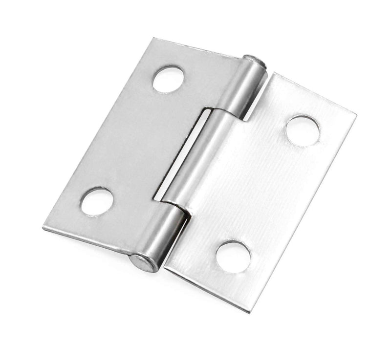 [AUSTRALIA] - Mcredy 20pcs 1.5-Inch 304 Stainless Steel Square Corner Furniture Cabinet Door Folding Butt Hinge 20pcs,1.5"X1.2" 