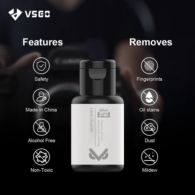 VSGO V-C01E Optical Lens Cleaner Professional Lens Cleaning Fluid for Camera