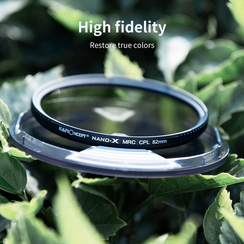 46mm Circular Polarizers Filter, K&F Concept 46MM Circular Polarizer Filter HD 28 Layer Super Slim Multi-Coated CPL Lens Filter