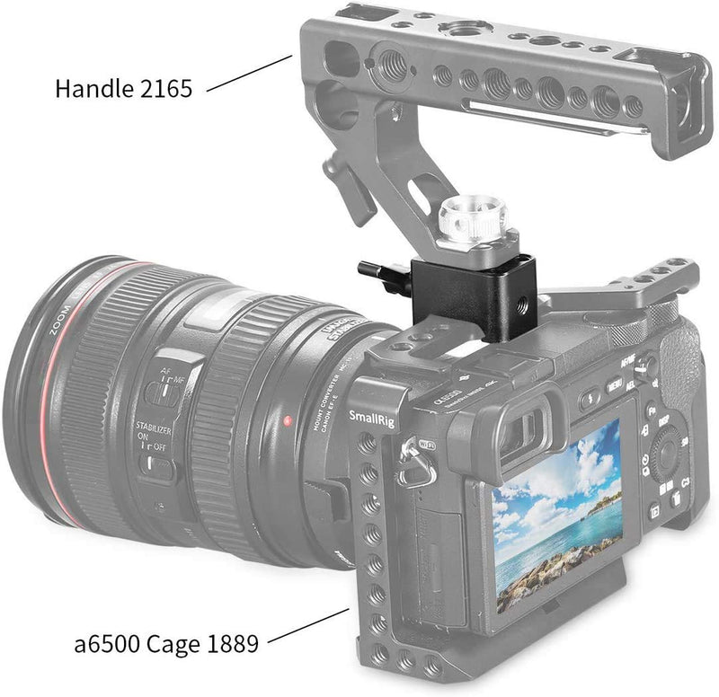 SMALLRIG NATO Clamp Mount with Locating Hole for ARRI Standard - 2207