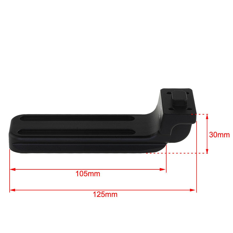 Haoge N345 Lens Collar Replacement Foot Tripod Mount Ring for Nikon 300mm F2.8 VR/VRII, 500mm F4 VR, 200-400mm F4 VR/VRII, 400mm F2.8, 600mm F4D, 800mm f/5.6E, 180-400mm f/4E Built-in Arca Type Plate Arca-Swiss Standard