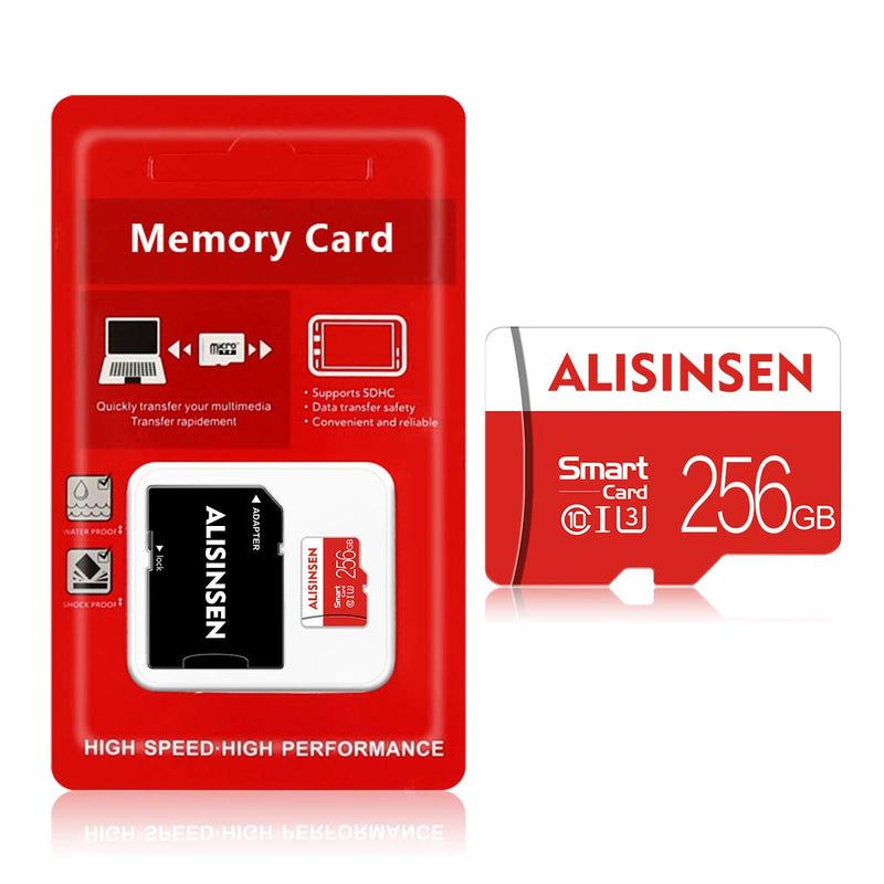 Micro SD Card 256GB Micro Memory SD Card High Speed TF Card 256GB Class 10 for Android Smart-Phones,PC&Camera with SD Card Adapter(256GB)