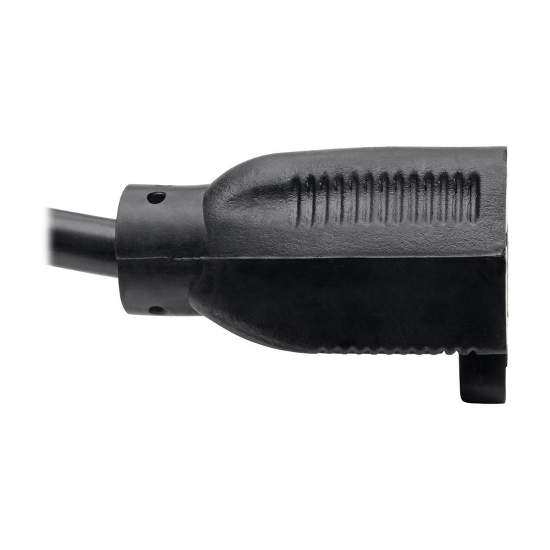 Tripp Lite Power Extension Cord Y Splitter Cable 13A, 16AWG (NEMA 5-15P to 2x NEMA 5-15R) 18-in.(P024-18N-13A-2R) , Black