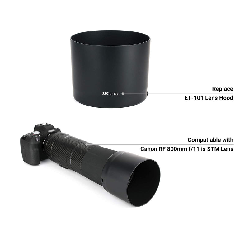 Lens Hood for Canon RF 800mm f/11 is STM Lens on EOS R6 R5 RP R Ra Camera, RF 800mm Lens Hood Reversible Lens Shade Replace Canon ET-101 Hood, Compatible with 95mm Filters and 95mm Lens Cap