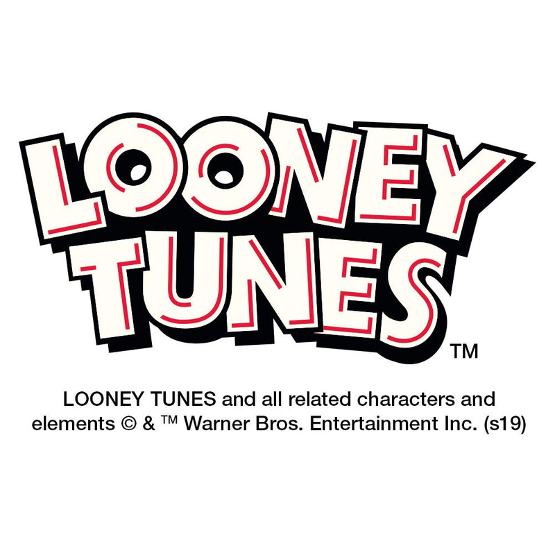 Looney Tunes Logo White Metal Cowbell Cow Bell Instrument