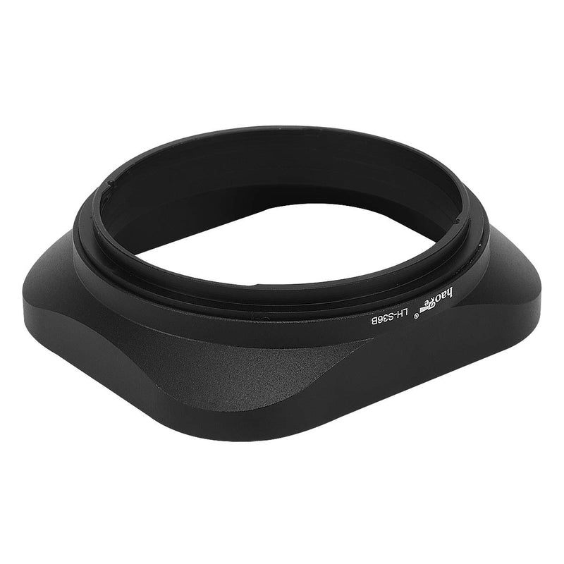 Haoge LH-S36B Bayonet Square Metal Lens Hood Shade for Sony FE 35mm F1.8 SEL35F18F E-Mount Lens