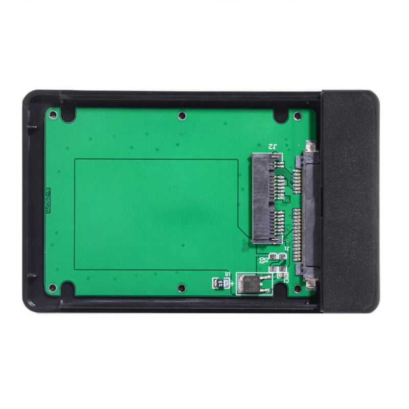 Xiwai USB 3.1 Type-C USB-C to 1.8 inch Micro SATA 16pin 7+9 SSD to External Hard Disk Enclosure