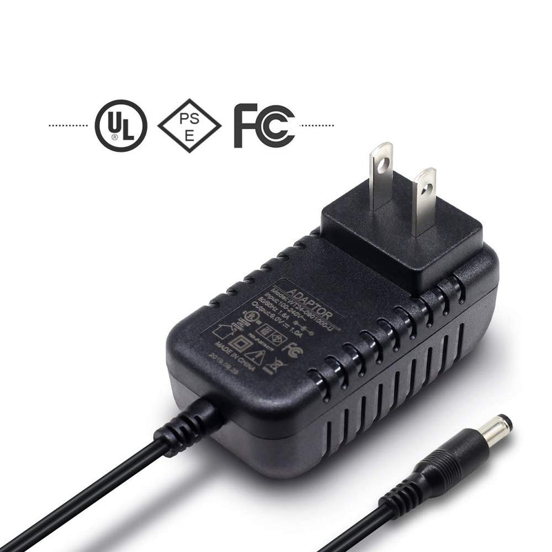 SONICAKE 9V DC 1A Power Supply Adapter for Piano Keyboard and Guitar Effects Pedal Center Negative US power adapter