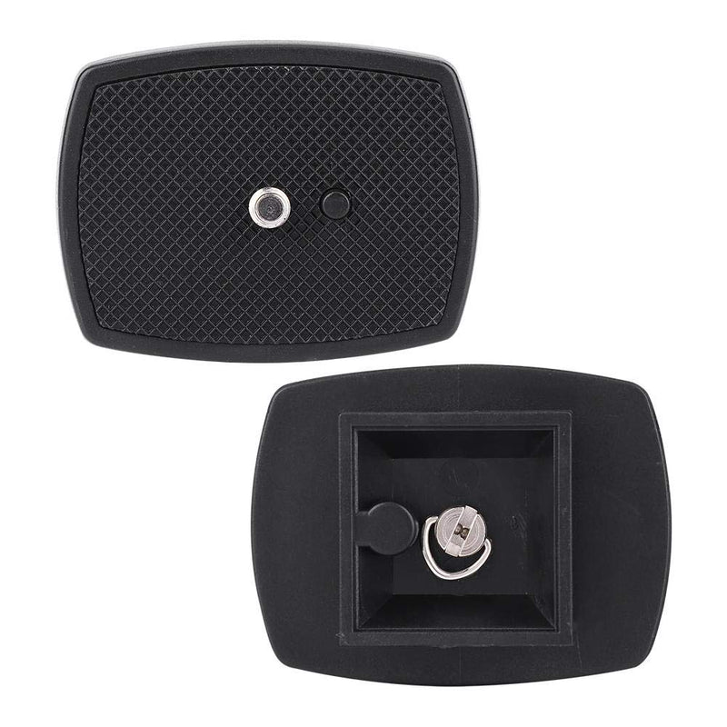 VBESTLIFE Camera Quick Release Plate QR Plate Tripod Mount Head for Yunteng VCT668 ST6/Camera Mount Bayonet 35x35mm Universal Mount