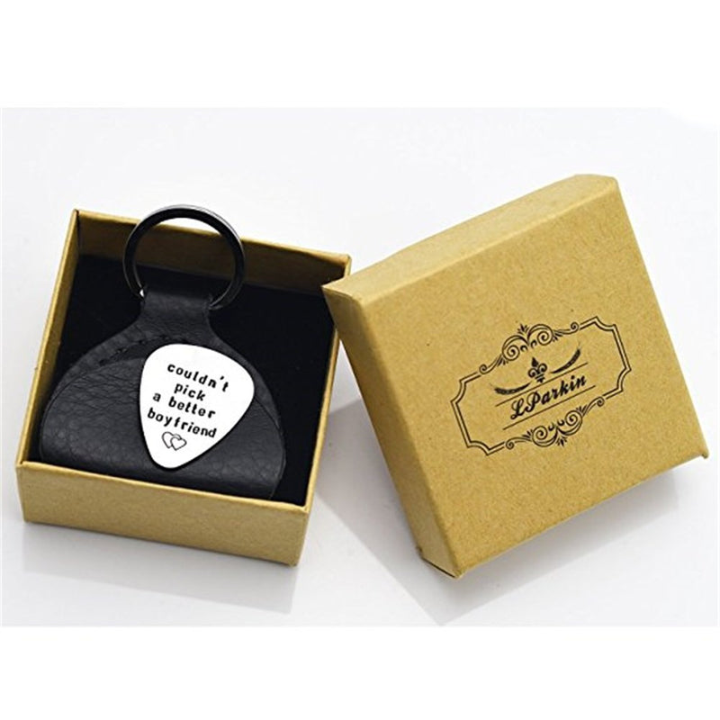 Guitar Picks for Boyfriend Couldn’t Pick a Better Boyfriend Guitar Pick Music Lover Gift for Musician