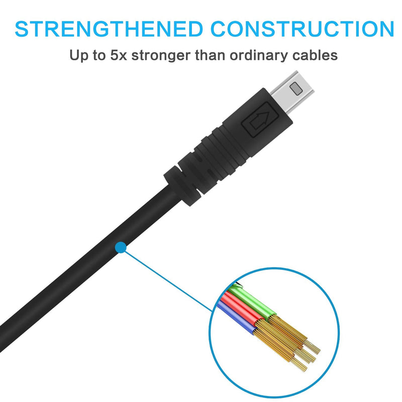 Replacement Photo Data Transfer & Charge Cable Cord Wire for Fujifilm Finepix Digital Cameras