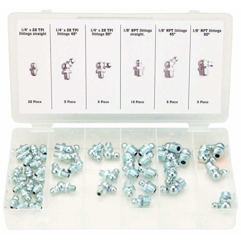 Storehouse 50 Piece Grease Fitting Assortment