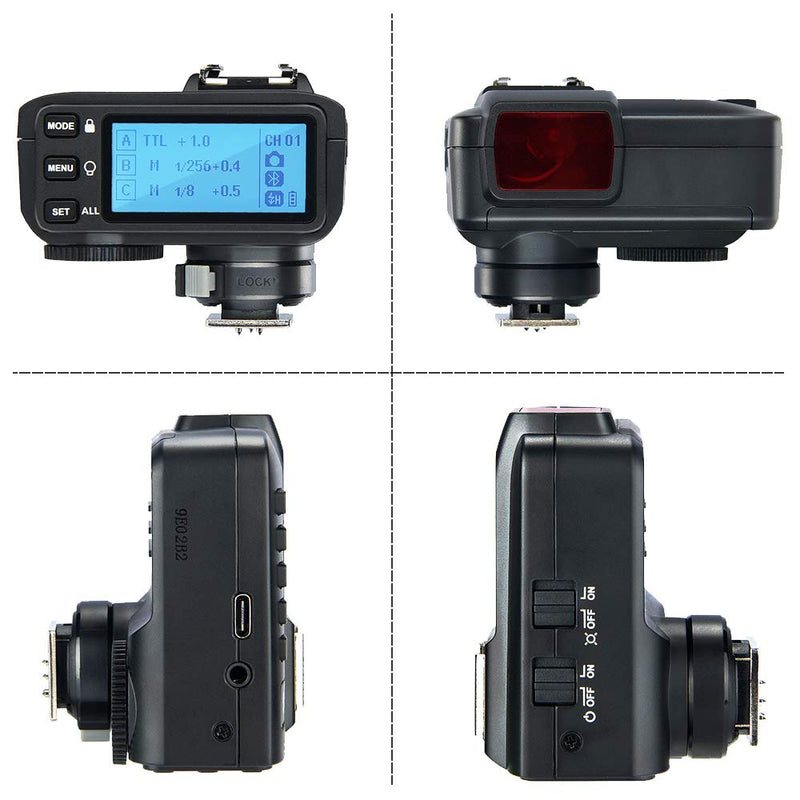 GODOX X2T-O TTL Flash Trigger 1/8000s HSS TTL Manual Function for Olympus for Panasonic Cameras with Clean Cloth (X2T-O) (X2T-O)