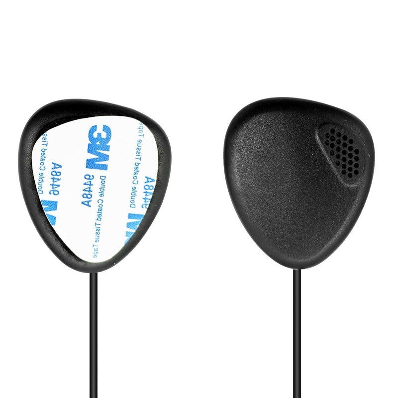 RATAOK Helmet Earpiece Kit Motorcycle Helmet Headset for Baofeng Kenwood WOUXUN Linton PUXING Walkie Talkie Radio (2 Pin)