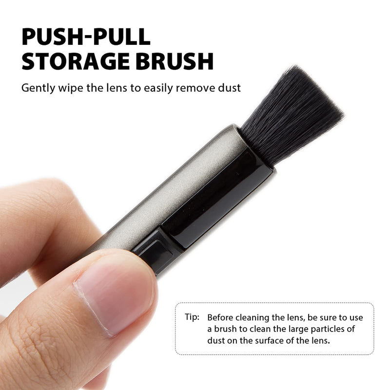 [AUSTRALIA] - VSGO V-P03E Power-Switch Lens Cleaning Pen Compatible for Canon, Nikon, Pentax, Sony Digital Camera Cleaning,AR VR Glasses Phone Tablet Screen Cleaning Pen 