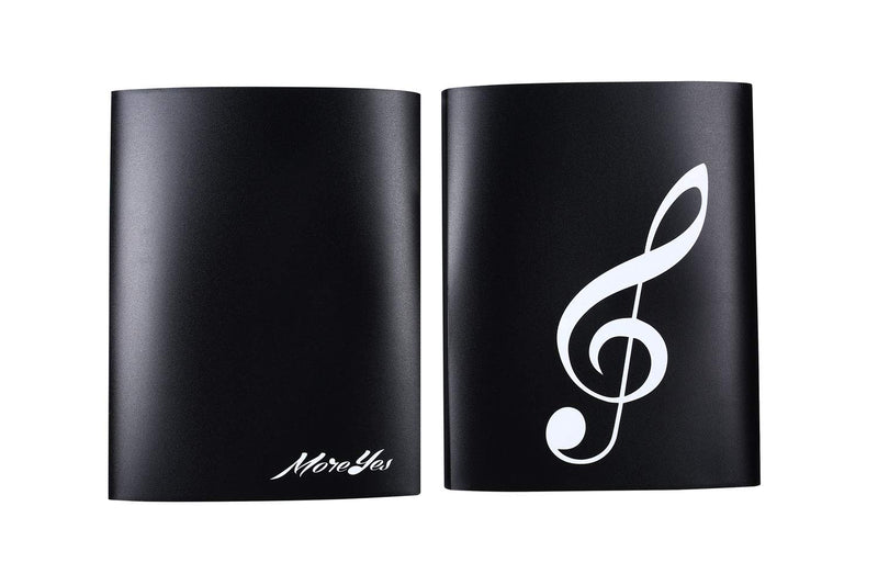 MOREYES Sheet Music Folder Holder Binder for Piano Performance US Letter 4 Pages