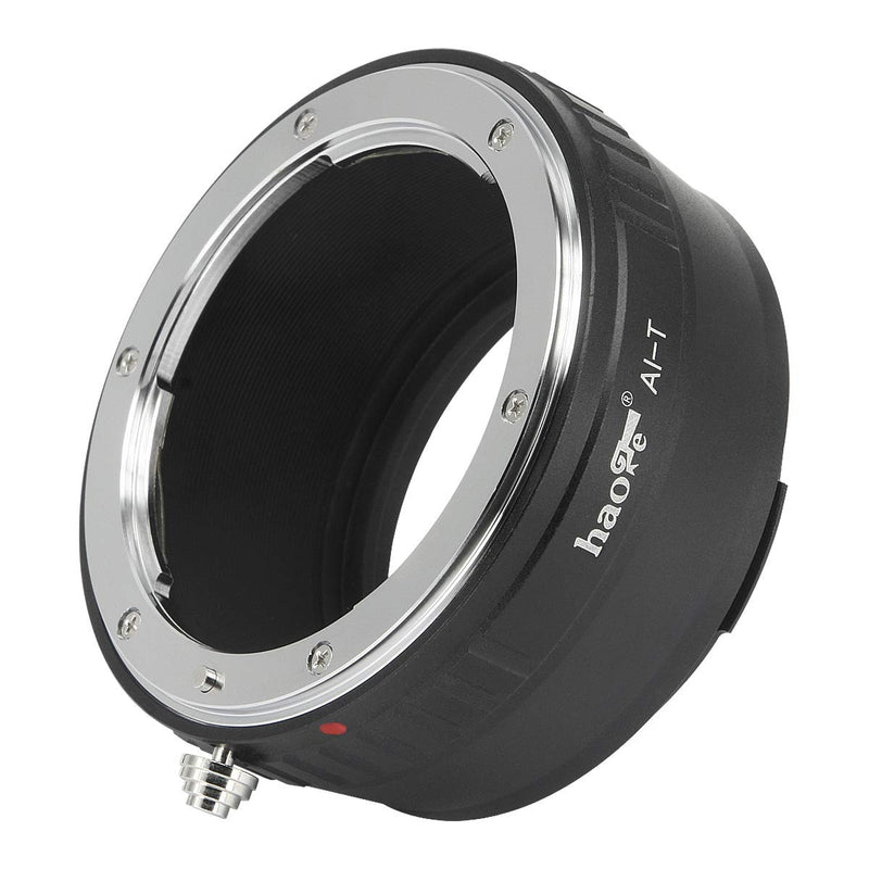 Haoge Manual Lens Mount Adapter for Nikon Nikkor F/AI/AIS/D Lens to Leica L Mount Camera Such as T, Typ 701, Typ701, TL, TL2, CL (2017), SL, Typ 601, Typ601