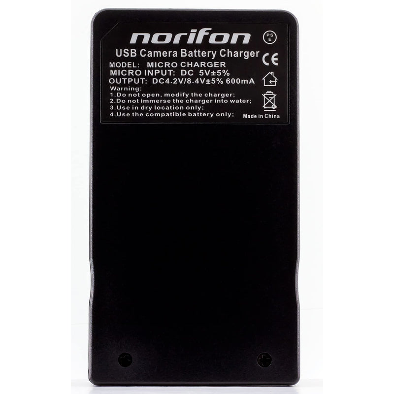 LI-60B USB Charger for Olympus FE-370 Camera and More