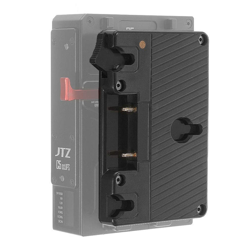 Runshuangyu Adapter Converter Plate fitfor Panasonic Anton Bauer Gold Mount Battery to a Sony V-Mount Power Station Plate + Standard D-tap Interface