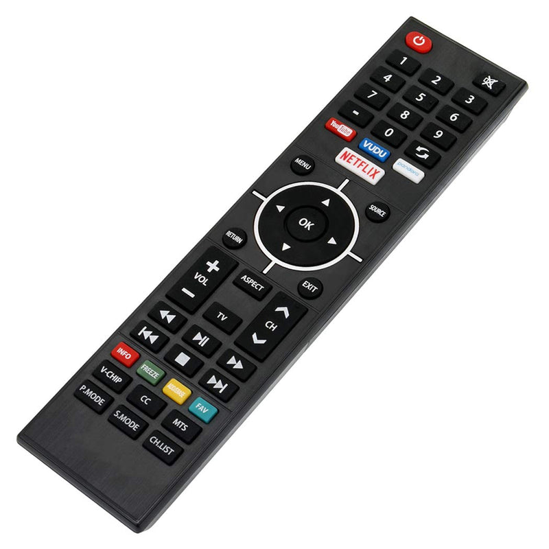 New Remote Control Applicable for Westinghouse WE50UB4417 WE55UB4417 WD40FB2530 LED Smart UHD 4K TV with YouTube Vudu Netflix Shortcut App Key