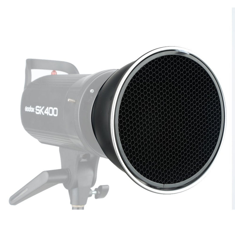 [AUSTRALIA] - Godox Standard Reflector 7"/ 18cm Diffuser with 20/40/60 Degree Honeycomb Grid for Bowens Mount Studio Light Strobe Flash 
